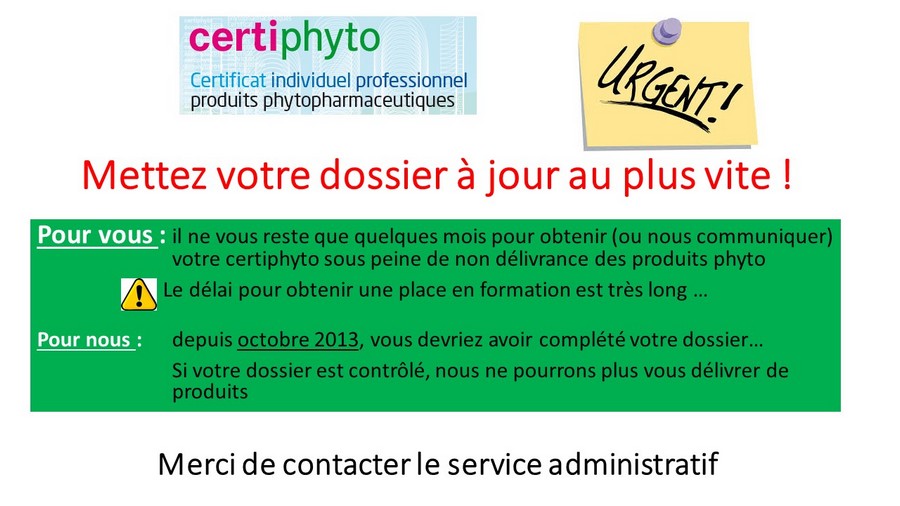 mettrejourcertiphyto
