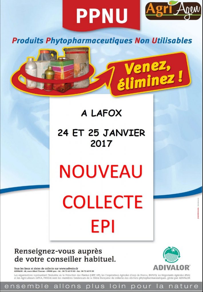 Lire la suite à propos de l’article PPNU Collecte 24 et 25 Janvier 2017