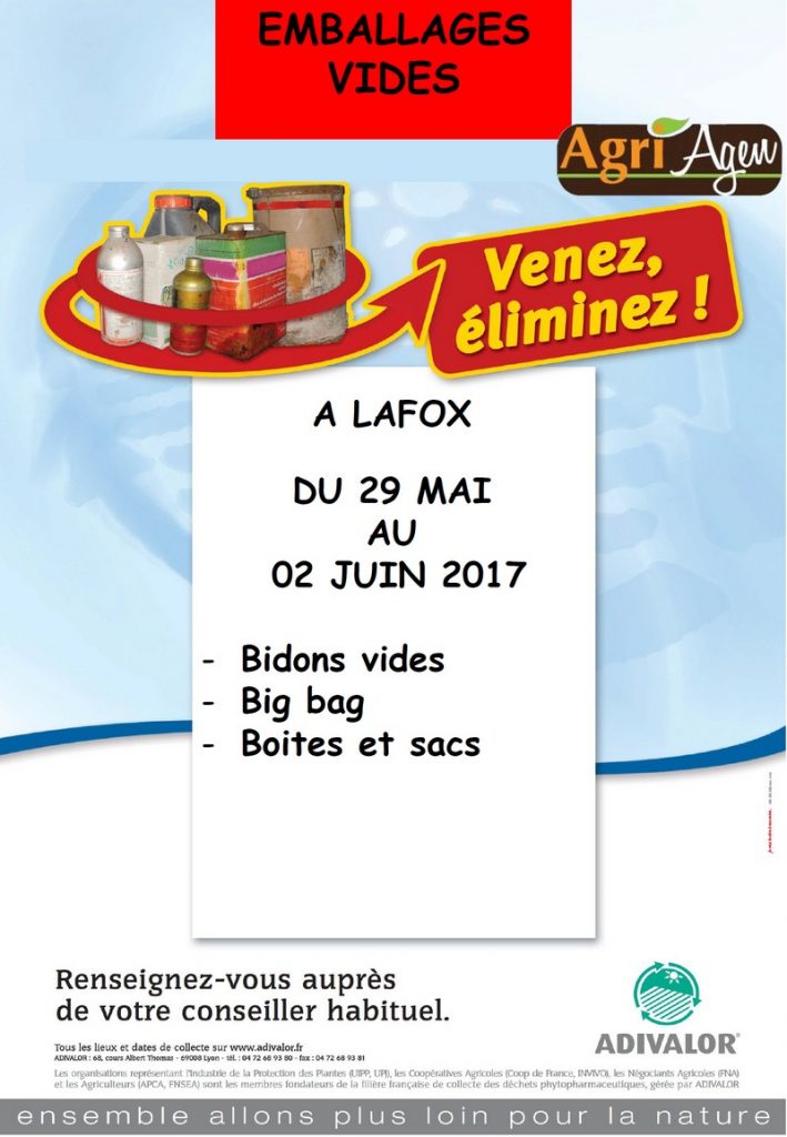 Lire la suite à propos de l’article Emballages vides : Venez, éliminez !