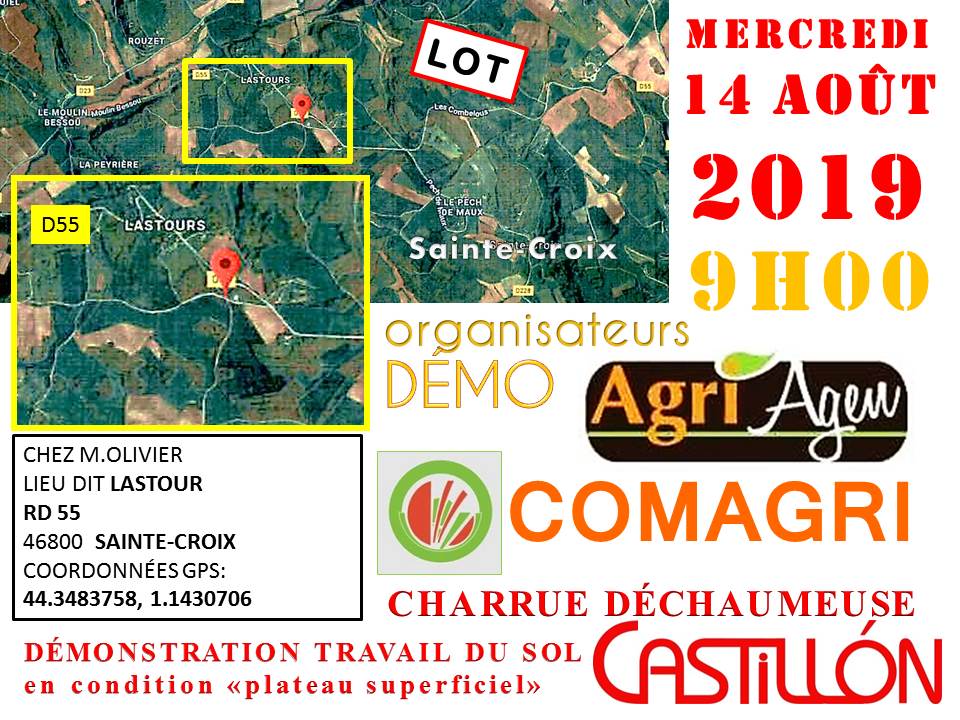 Lire la suite à propos de l’article 14 août 2019 : démonstration de charrue